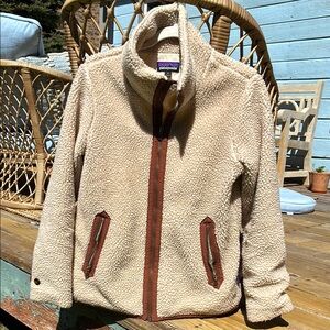 Patagonia Women's Tan Teddy Jacket
